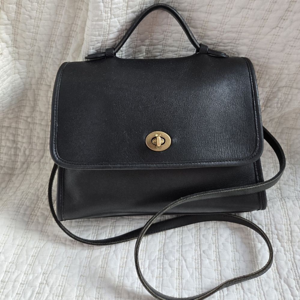 Vintage Coach Court Bag